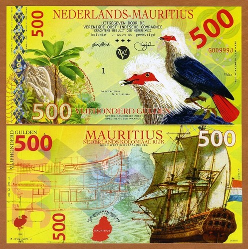 Netherlands mauritius 500 - netherlands,