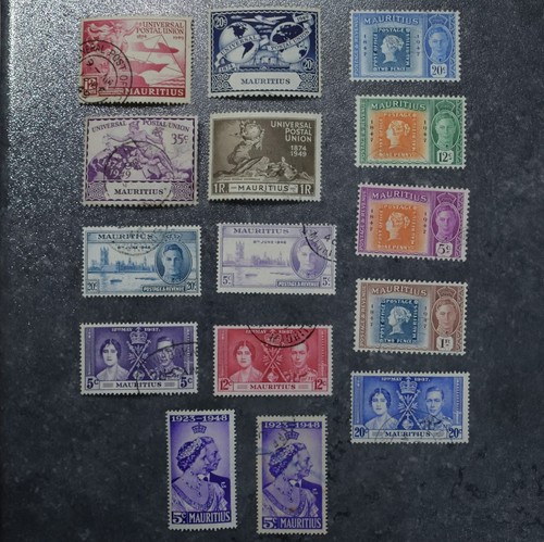 Mauritius stamps mixed - mauritius,