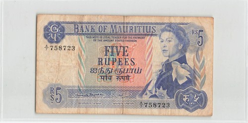 Mauritius rupees 1967 p 30a - mauritius,
